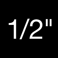 Elora Festgriff gebogen 1/2" – Matt verchromt, für kraftvolle Anwendungen, Modell 770-L8