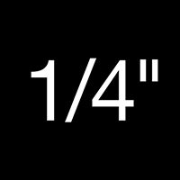 Elora Quergriff mit Gleitstück – 1/4" Vierkant, matt verchromt, Modell 1450-4