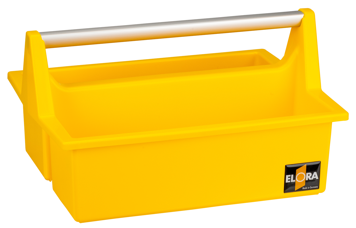 Elora Mehrzwecktragekasten, ergonomischer Aluminiumgriff, 2 große Fächer, Polypropylen, Modell 1383-L