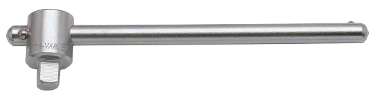 Elora Quergriff mit Gleitstück, 1/4" Vierkant, matt verchromt, Modell 1450-4