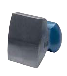 Elora Handamboss für Kotflügelarbeiten, geschmiedet, blau lackiert, geschliffene Arbeitsflächen, Modell 1621