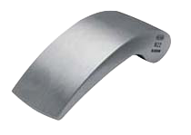 Elora Handfaust für Kanten, geschmiedet, blau lackiert, geschliffene oder karierte Arbeitsflächen, Modell 1622