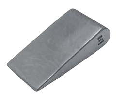 Elora Handfaust in Keilform, geschmiedet, blau lackiert, geschliffene oder karierte Arbeitsflächen, Modell 1628