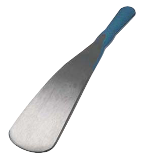 Elora Löffeleisen, schwer, geschmiedet, blau lackiert, Arbeitsflächen geschliffen, Modell 1647