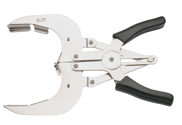 ELORA Kolbenringzange 235-50 – Spannweite 50-100 mm, zum Einsetzen und Abnehmen von Kolbenringen