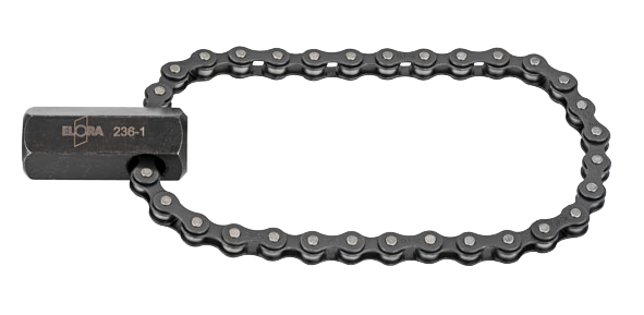 ELORA Ölfilter-Kettenschlüssel 236-1 – Universal-Werkzeug für Öl- und Kraftstofffilter