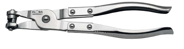 ELORA Schlauchklemmenzange 244-3 – Ideal für Federbandschellen an Fahrzeugen von VW, Audi, Opel