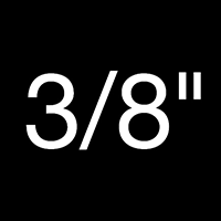 Elora Gelenkgriff 3/8" – Matt verchromt, Kunststoffgriff, Kugelarretierung, Modell 870-7