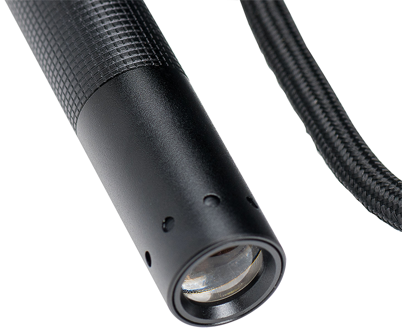 ELORA LED Stiftlampe, leistungsstark und fokussierbar, 120 lm – Modell 335-27 Detail