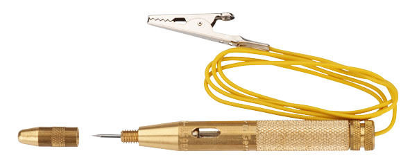 ELORA Autolichtprüfer, Spannungsprüfung 6-24 V, Modell 586, mit Prüfspitze und Krokodilklemme