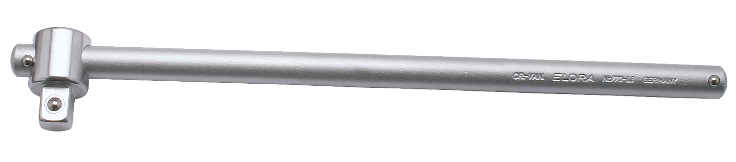 Elora Quergriff mit Gleitstück, 1/2" Außenvierkant, verchromt, Modell 770-L3
