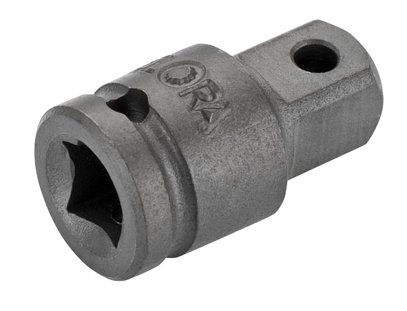 Elora Kraftschrauber-Verbindungsstück, außen 5/16" - innen 1/4", phosphatierter Sonderstahl, Modell 7907-5/16