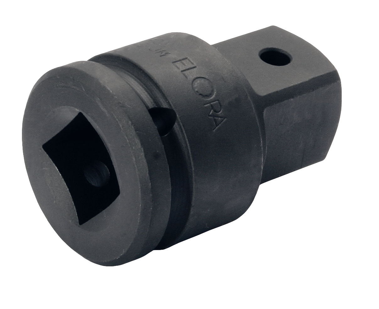 Elora Kraftschrauber-Verbindungsstück, außen 3/4" - innen 1/2", phosphatierter Sonderstahl, Modell 7902-3/4