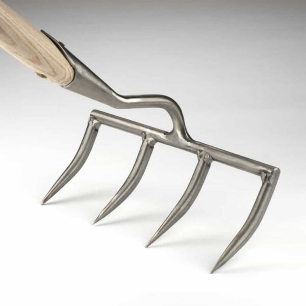 Sneeboer Graben-Harke 4 Zinken – Robustes Werkzeug für Bodenbearbeitung (167 cm)