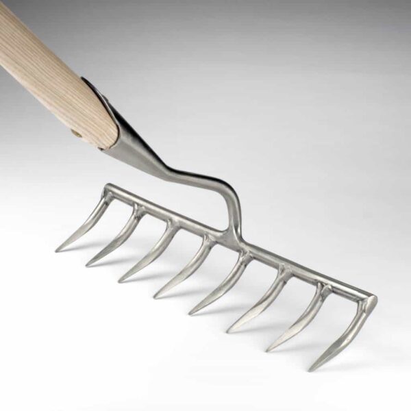 Sneeboer Garten-Harke 8 Zinken – Robustes Werkzeug für Bodenbearbeitung (167 cm)