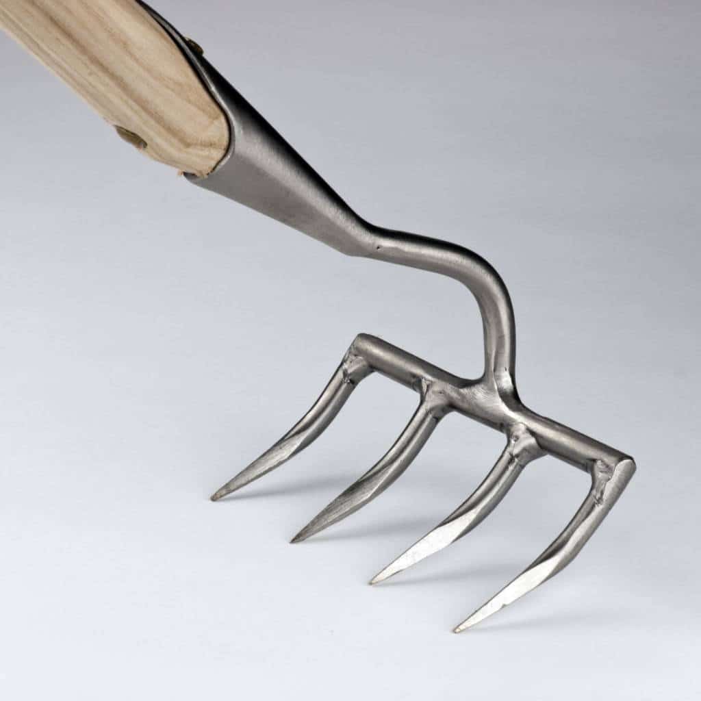 Sneeboer Garten-Harke 4 Zinken – Robustes Werkzeug für Bodenbearbeitung (167 cm)