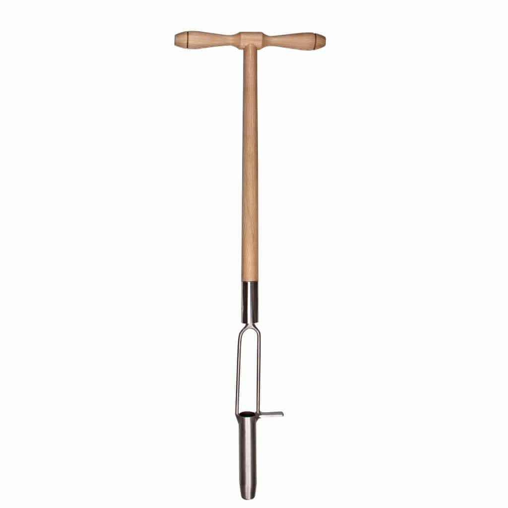 Sneeboer Löwenzahnstecher 3 mit 4 cm Edelstahlklinge und 63 cm Eschenholzgriff, Gesamtlänge 99 cm