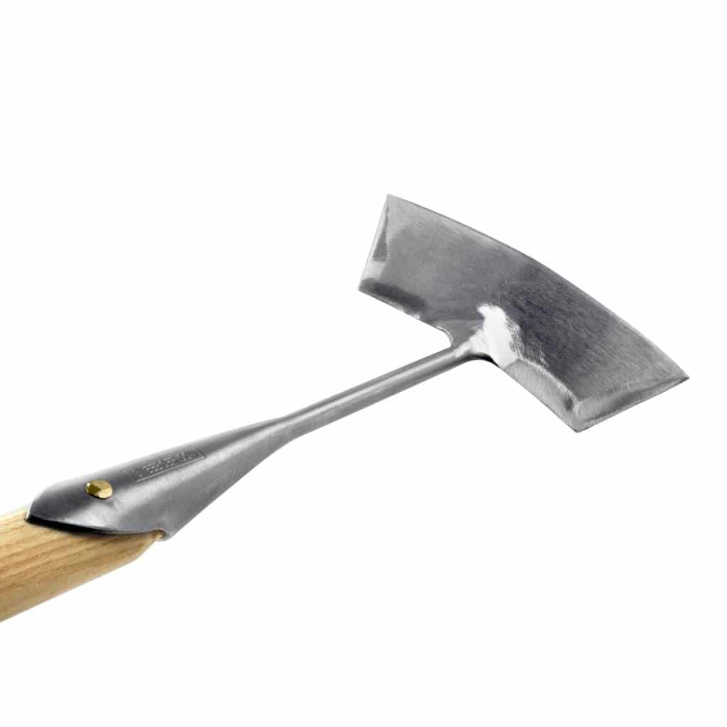 Sneeboer Schuffel mit 17,5 cm Edelstahlklinge und 155 cm Eschenholzgriff, Gesamtlänge 174 cm