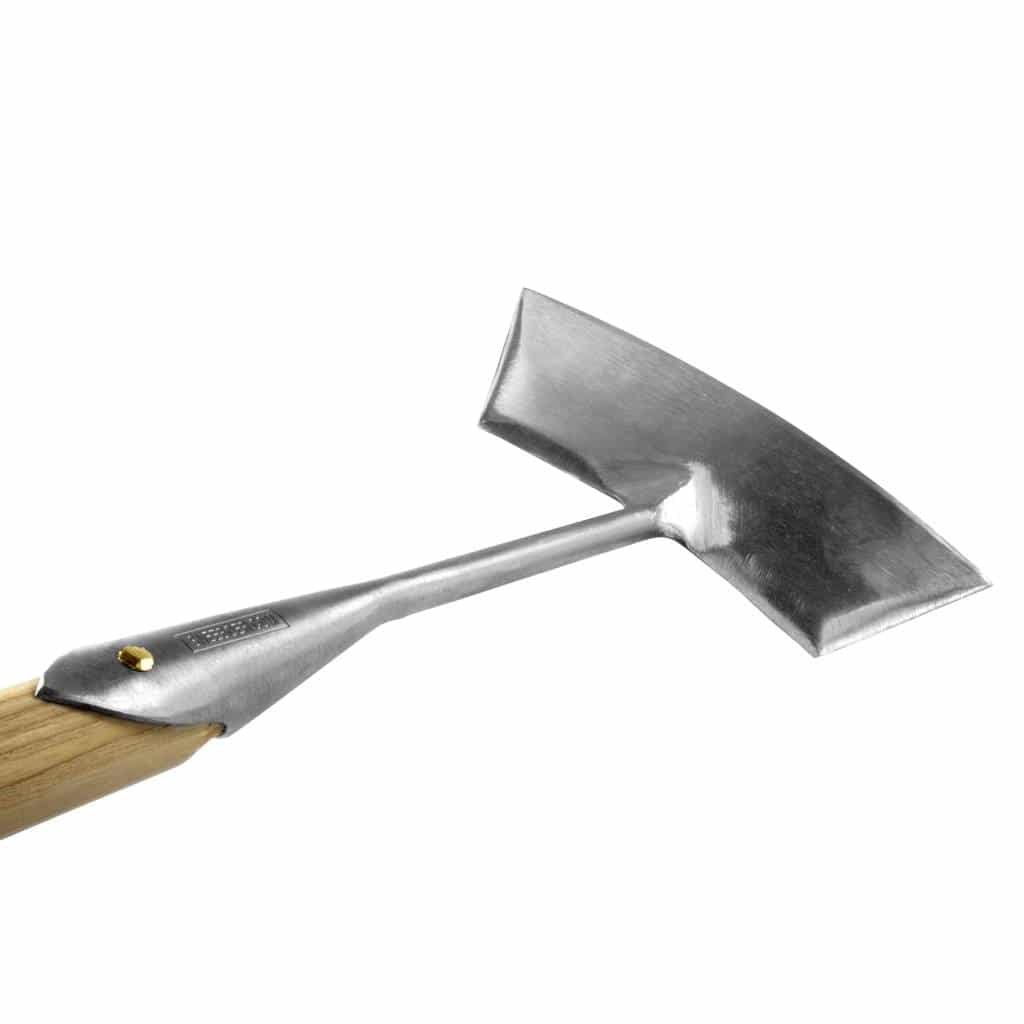 Sneeboer Schuffel mit 20 cm Edelstahlklinge und 155 cm Eschenholzgriff, Gesamtlänge 174 cm