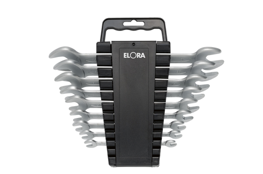 ELORA Doppelmaulschlüssel-Satz 8-teilig (6-23 mm) – Modell 100 KH-9