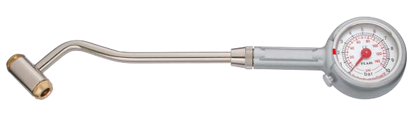 ELORA Reifendruckprüfer 167 – Präzise Messung bis 10 bar / 140 PSI, mit VG8-Gewindeaufnahme