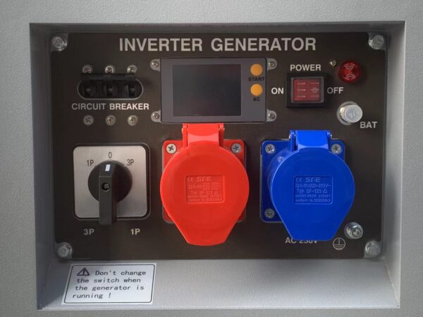 Inverter Notstromaggregat FME 8000iD 230V & 400V – Same Power – Diesel Inverter Generator mit integriertem ATS-Eingang