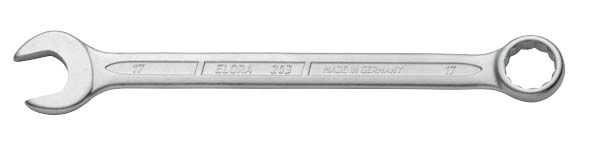 Elora Ringmaulschlüssel 9 mm, DIN 3113, Form A, abgebogene, kurze Ausführung, Modell 203
