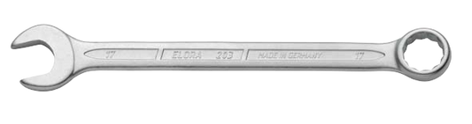 Elora Ringmaulschlüssel 9 mm, DIN 3113, Form A, abgebogene, kurze Ausführung, Modell 203
