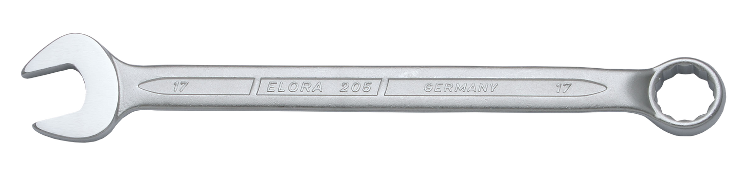 Elora Ringmaulschlüssel 38 mm, DIN 3113, Form B, lange, gekröpfte Ausführung, Modell 205
