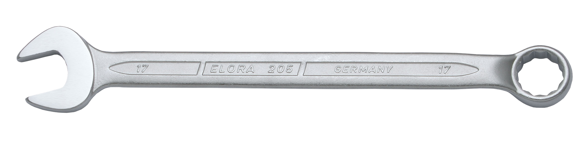 Elora Ringmaulschlüssel 38 mm, DIN 3113, Form B, lange, gekröpfte Ausführung, Modell 205

