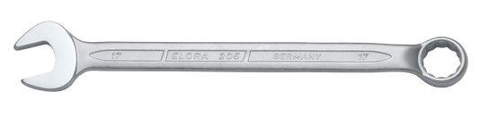 Elora Ringmaulschlüssel 38 mm, DIN 3113, Form B, lange, gekröpfte Ausführung, Modell 205

