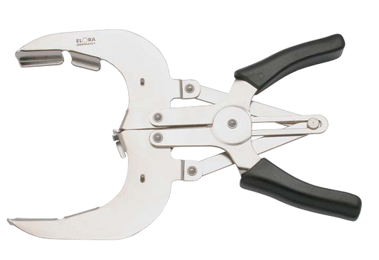 ELORA Kolbenringzange 235-50 – Spannweite 50-100 mm, zum Einsetzen und Abnehmen von Kolbenringen