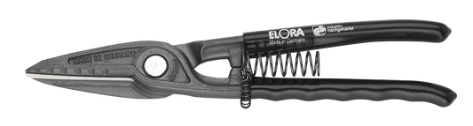 ELORA Berliner-Blechschere 284-250, gerade, für lange Schnitte, gehärtete Schneiden