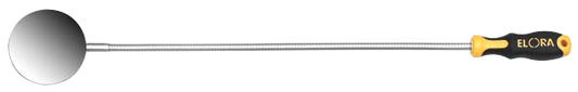 ELORA Suchspiegel, flexibler Schaft, Metallfassung – Modell 295