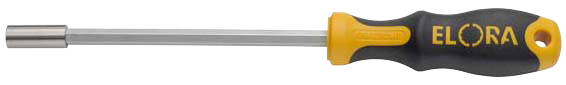 Elora Handbithalter 1/4", mit Dauermagnet und QUATROLIT®-2K-Griff, Modell 3415
