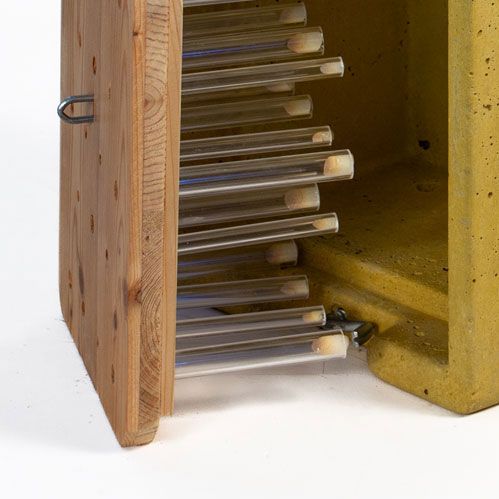 Schwegler Insektennisthaus zur Beobachtung – transparente Nisthilfe für Wildbienen & Wespen