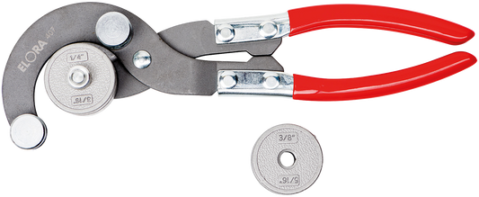 Rohrbiegezange für Rohre ø 4,75-10 (3/16"-1/4"), ELORA-407