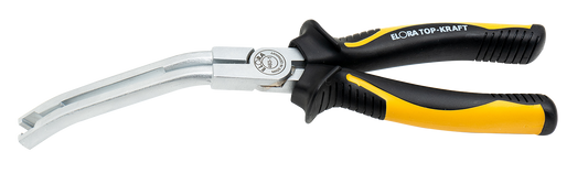 ELORA Glühkerzenstecker-Zange, gebogen 463-1 – Für tiefliegende Glühkerzenstecker an schwer zugänglichen Stellen
