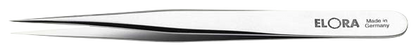 Elora Elektronikpinzette, blendfrei mattiert, extrem feine gerade Spitzen, Modell 5160-ST
