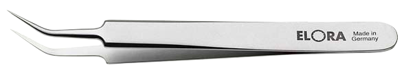 Elora Elektronikpinzette, blendfrei mattiert, rostfrei und antimagnetisch, Modell 5330-ST
