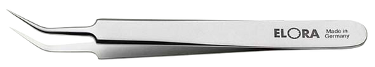 Elora Elektronikpinzette, blendfrei mattiert, rostfrei und antimagnetisch, Modell 5330-ST
