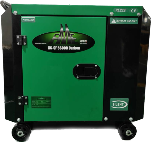 Notstromaggregat Inverter FME XG-SF 5600D Carbon mit integriertem ATS Eingang – Diesel Generator
