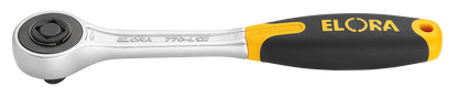 Elora Durchsteckknarre 1/2" mit rundem Kopf und QUATROLIT®-2K-Griff, Modell 770-L1ZI