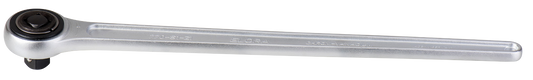 Elora Durchsteckknarre 3/4" mit geschmiedetem Rad und verchromter Oberfläche, Modell 770-S1ZI
