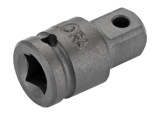 Elora Kraftschrauber-Verbindungsstück, außen 5/16" - innen 1/4", phosphatierter Sonderstahl, Modell 7907-5/16
