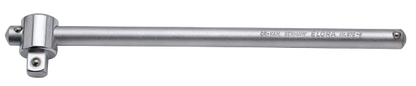Elora Quergriff mit Gleitstück, 3/8" Außenvierkant, matt verchromt, Modell 870-8
