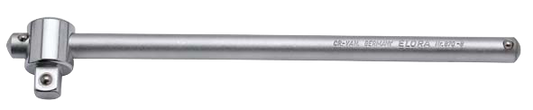 Elora Quergriff mit Gleitstück, 3/8" Außenvierkant, matt verchromt, Modell 870-8
