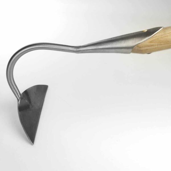 Sneeboer Halbmond-Hacke 14 cm – Effizientes Unkrautwerkzeug für Beete & Wege (168 cm)