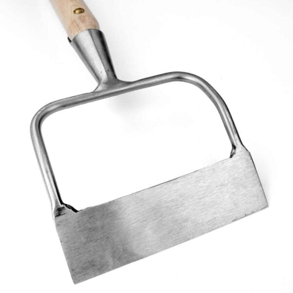 Sneeboer Holländische Schuffel 12,5 cm – Effektives Unkrautwerkzeug für Beete (171 cm)