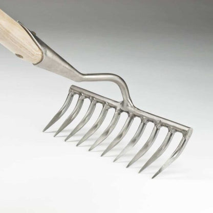 Sneeboer Fein-Harke 10Z – Präzises Gartenwerkzeug für feine Bodenarbeiten (167 cm)